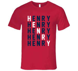 Hunter Henry X5 New England Football Fan V4 T Shirt