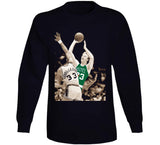 Larry Bird Jump Shot Boston Basketball Fan T Shirt