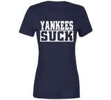 Yankees Suck Boston Baseball Fan T Shirt