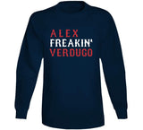 Alex Verdugo Freakin Boston Baseball Fan V2 T Shirt