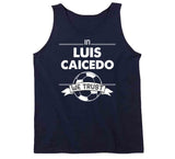 Luis Caicedo We Trust New England Soccer T Shirt