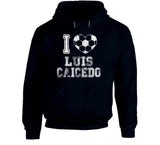 Luis Caicedo I Heart New England Soccer T Shirt