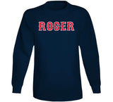 Roger Clemens  Roger Hall of Fame Boston Baseball Fan T Shirt