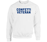 Confetti Veteran Champions New England Football Fan T Shirt