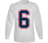 6 Titles New England Football Fan v3 T Shirt