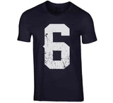 6 Titles New England Football T Shirt