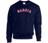 Boston Faithful Garcia Baseball Fan Navy T Shirt