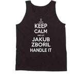Jakub Zboril Keep Calm Boston Hockey Fan T Shirt