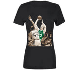 Larry Bird Jump Shot Boston Basketball Fan T Shirt