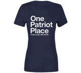 One Patriot Place New England Football Fan T Shirt