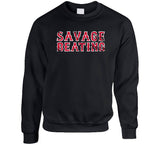 Savage Beating New York Boston Rivalry Baseball Fan T Shirt
