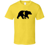 Bobby Orr Bear Silhouette 4 Boston Hockey Fan T Shirt