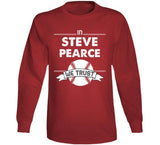 Steve Pearce We Trust Boston Baseball Fan T Shirt