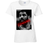 Kyrie Irving Coward Flyer Boston Basketball Fan White T Shirt