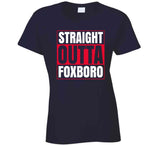 Straight Outta Foxboro New England Football Fan T Shirt