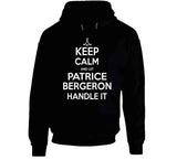 Patrice Bergeron Keep Calm Boston Hockey Fan T Shirt