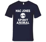 Mac Jones Spirit Animal New England Football Fan T Shirt