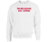 The Red Sleeves Are Coming New England Defense Football Fan V5 T Shirt