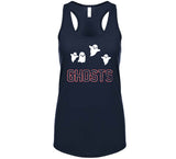 Ghosts New England Defense Football Fan Distressed T Shirt