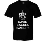 David Backes Keep Calm Boston Hockey Fan T Shirt