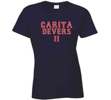 Rafael Devers Carita Boston Baseball Fan T Shirt