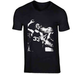 Retro Larry Bird and Red Boston Basketball Fan T Shirt