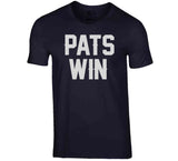 Pats Win New England Football T Shirt