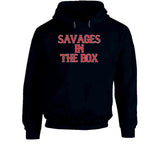 Savages In The Box Boston Baseball Fan T Shirt