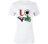 Boston Sports Teams Boston Love Hockey Basketball Football Baseball Fan T Shirt