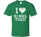 Daniel Theis I Heart Boston Basketball Fan T Shirt