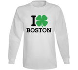 I Love Boston St Pat's T Shirt