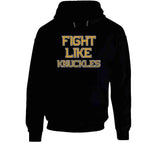 Fight Like Knuckles Chris Nilan Boston Hockey Fan T Shirt