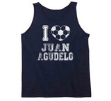 Juan Agudelo I Heart New England Soccer T Shirt