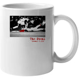 The Steal Dave Roberts Boston Baseball Fan White T Shirt