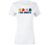 I See Ghosts Defense New England Football Fan V2 T Shirt