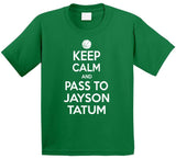 Jayson Tatum Keep Calm Boston Basketball Fan T Shirt