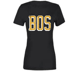 Boston Vintage BOS Hockey Fan T Shirt