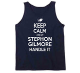 Stephon Gilmore Keep Calm New England Football Fan T Shirt