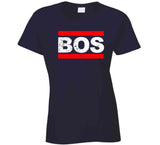 Boston Baseball Fan BOS Parody T Shirt