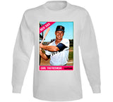 Carl Yastrzemski Boston Baseball Card Fan V2 T Shirt