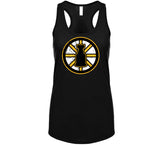 We Want The Cup Boston Hockey Fan distressed T Shirt