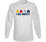 I See Ghosts Defense New England Football Fan V2 T Shirt