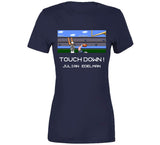 Julian Edelman Tecmo Bowl Touchdown New England Football Fan T Shirt