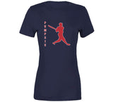 Pumpsie Green Silhouette Boston Baseball Fan T Shirt