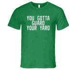 Marcus Smart Guard Your Yard Boston Basketball Fan T Shirt