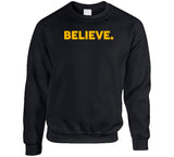 Playoff Hockey Believe Boston Hockey Fan T Shirt