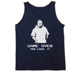 Bill Belichick Game Over New England Football Fan Pixelated V2 T Shirt