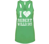 Robert Williams I Heart Boston Basketball Fan T Shirt