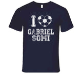 Gabriel Somi I Heart New England Soccer T Shirt
