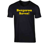 Patrice Bergeron Save Boston Hockey Fan T Shirt